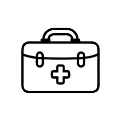 Icon of a doctorchest / first aid kit