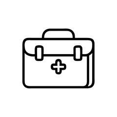 Icon of a doctorchest / first aid kit