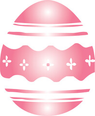 Easter Day Egg Vector Rough Color