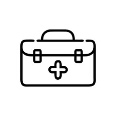 Icon of a doctorchest / first aid kit
