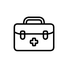 Icon of a doctorchest / first aid kit