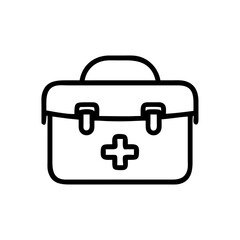 Icon of a doctorchest / first aid kit