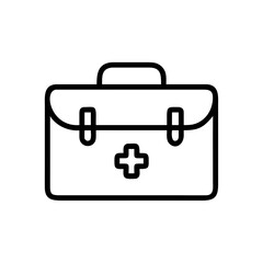 Icon of a doctorchest / first aid kit