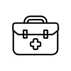 Icon of a doctorchest / first aid kit