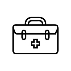 Icon of a doctorchest / first aid kit