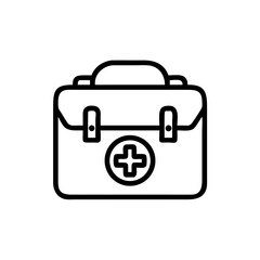 Icon of a doctorchest / first aid kit