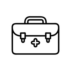 Icon of a doctorchest / first aid kit