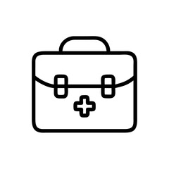 Icon of a doctorchest / first aid kit