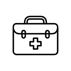 Icon of a doctorchest / first aid kit
