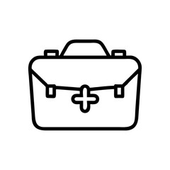 Icon of a doctorchest / first aid kit