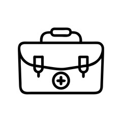 Icon of a doctorchest / first aid kit
