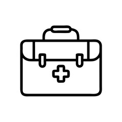 Icon of a doctorchest / first aid kit