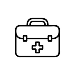Icon of a doctorchest / first aid kit