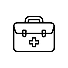Icon of a doctorchest / first aid kit