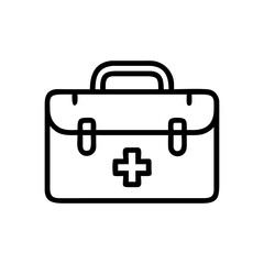 Icon of a doctorchest / first aid kit