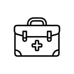 Icon of a doctorchest / first aid kit
