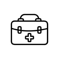Icon of a doctorchest / first aid kit