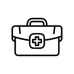 Icon of a doctorchest / first aid kit