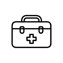 Icon of a doctorchest / first aid kit