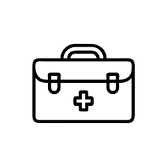 Icon of a doctorchest / first aid kit