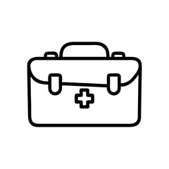 Icon of a doctorchest / first aid kit