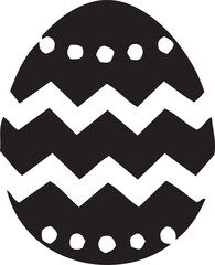 Easter Day Egg Vector Rough