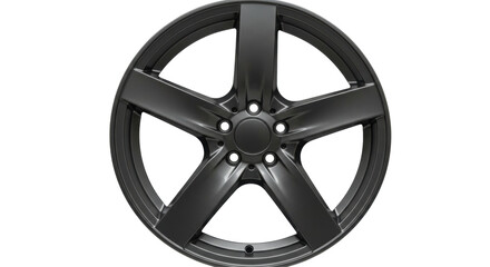 Isolated car rim