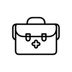Icon of a doctorchest / first aid kit