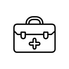 Icon of a doctorchest / first aid kit