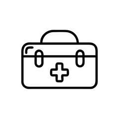 Icon of a doctorchest / first aid kit