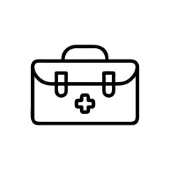 Icon of a doctorchest / first aid kit
