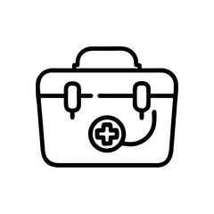 Icon of a doctorchest / first aid kit