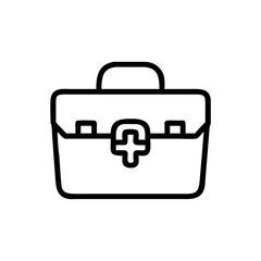 Icon of a doctorchest / first aid kit