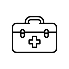 Icon of a doctorchest / first aid kit