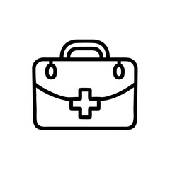 Icon of a doctorchest / first aid kit