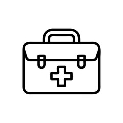 Icon of a doctorchest / first aid kit