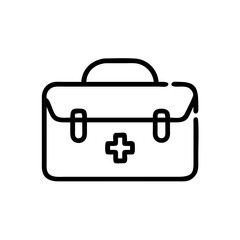 Icon of a doctorchest / first aid kit