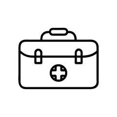 Icon of a doctorchest / first aid kit