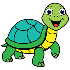 funny turtle cartoon