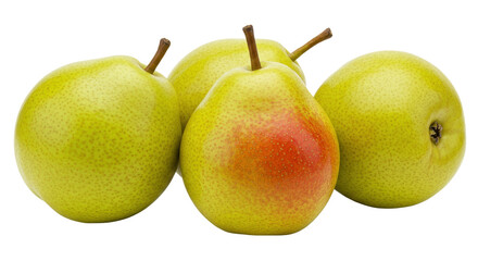 Isolated Pears on White Background