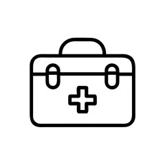 Icon of a doctorchest / first aid kit