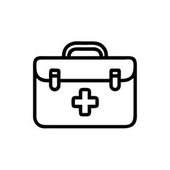 Icon of a doctorchest / first aid kit