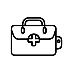 Icon of a doctorchest / first aid kit