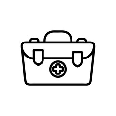 Icon of a doctorchest / first aid kit