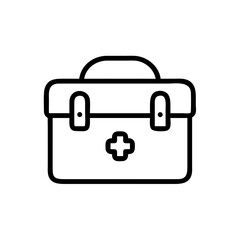 Icon of a doctorchest / first aid kit