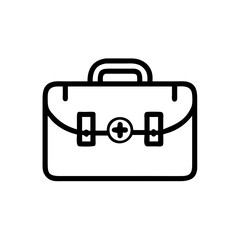 Icon of a doctorchest / first aid kit