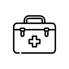 Icon of a doctorchest / first aid kit