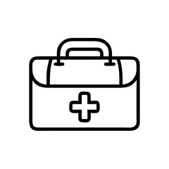 Icon of a doctorchest / first aid kit