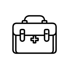 Icon of a doctorchest / first aid kit