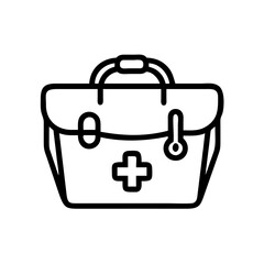 Icon of a doctorchest / first aid kit